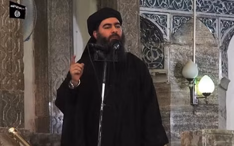 Trùm khủng bố IS Abu Bakhr al Baghdadi.