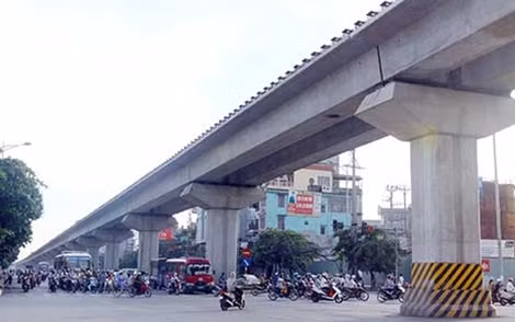Theo tiến độ, Dự án đường sắt Cát Linh - Hà Đông sẽ hoàn thiện vào cuối năm 2016.
