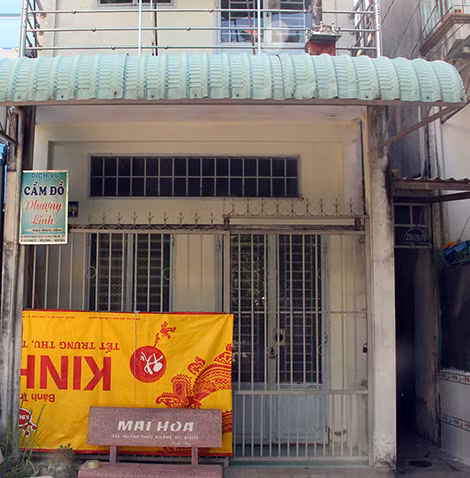 Căn nhà nơi xảy ra án mạng.