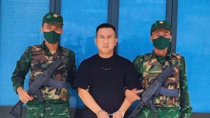 Bị truy nã, đối tượng người Trung Quốc tìm cách sang Campuchia thì bị bắt