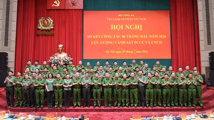 Tập trung hiện đại hóa lực lượng Cảnh sát Phòng cháy, chữa cháy và cứu nạn, cứu hộ