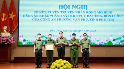 Hiệu quả mô hình “Cảnh sát khu vực 3 cùng, 4 luôn”