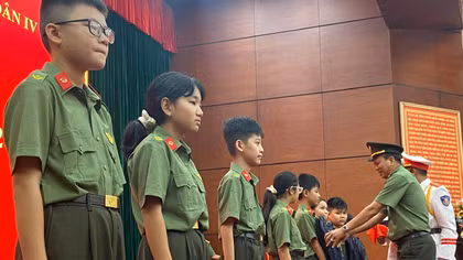 Xúc động Lễ khai giảng Trường Văn hoá CAND IV tại Tây Ninh