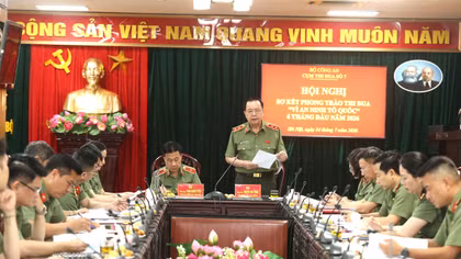 Cụm thi đua số 7 - Bộ Công an: Thi đua hoàn thành xuất sắc nhiệm vụ