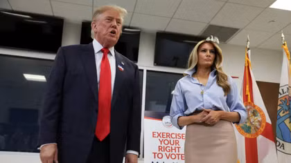 Tổng thống Donald Trump bỏ phiếu bầu cử giữa kỳ sớm tại Florida