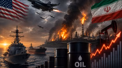 Mỹ không kích Iran đêm thứ chín liên tiếp, dầu thô vượt mốc 90 USD/thùng