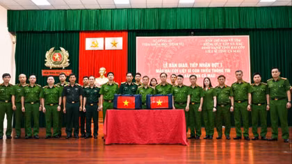 Viện Khoa học hình sự tiếp nhận 237 mẫu sinh phẩm hài cốt liệt sĩ 