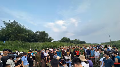 Năm học sinh bị đuối nước thương tâm ở Phú Thọ