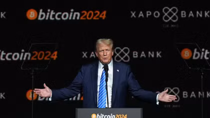 Tổng thống Mỹ Donald Trump thu hơn 1,4 tỷ USD từ tiền điện tử