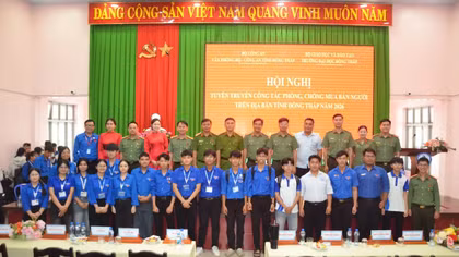 Công an Đồng Tháp đẩy mạnh các hoạt động phòng, chống mua bán người