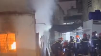 Công an TP Cần Thơ tìm người liên quan vụ cháy 4 căn nhà ở Ô Môn