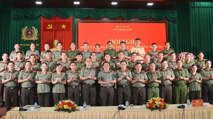 Cụm Thi đua số 7: Hoàn thành, vượt mức các chỉ tiêu Bộ Công an giao