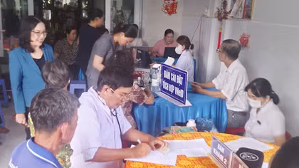 Vĩnh Long tăng tốc về đích chiến dịch chăm sóc sức khỏe toàn dân