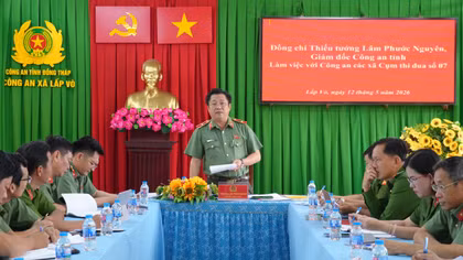 Đồng Tháp: Tỷ lệ hài lòng trong xử lý phản ánh “đạt 100%”