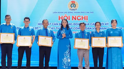 Cần Thơ: Họp mặt, tri ân cán bộ công đoàn qua các thời kỳ