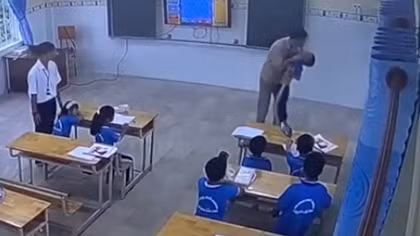 Xác minh vụ thầy giáo người nước ngoài bạo lực với học sinh lớp 2
