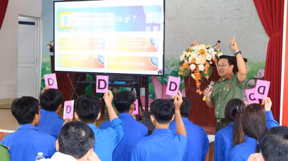 Công an Đồng Tháp tăng cường công tác tuyên truyền phòng, chống ma túy