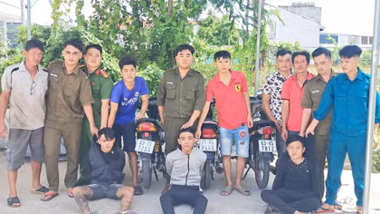 Truy bắt nhanh 3 đối tượng trộm xe máy đang trên đường bỏ trốn
