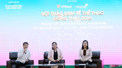 Đồng Tháp kết nối thể thao, du lịch và kinh tế địa phương