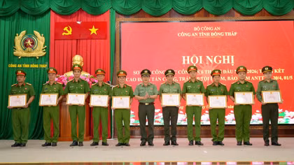 Công an Đồng Tháp làm tốt công tác phòng ngừa, kéo giảm tội phạm