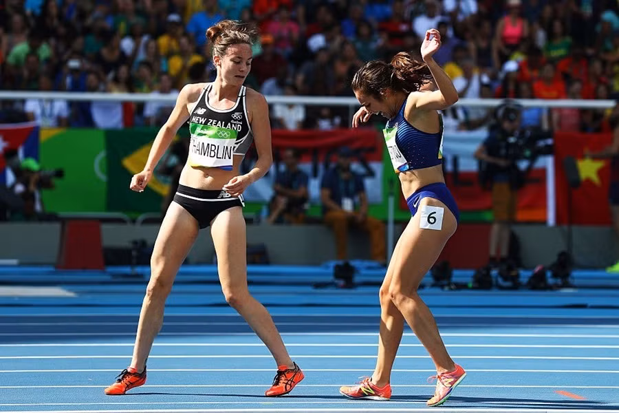 Nikki Hamblin, Abbey D'Agostin,trực tiếp Olympic 2016
