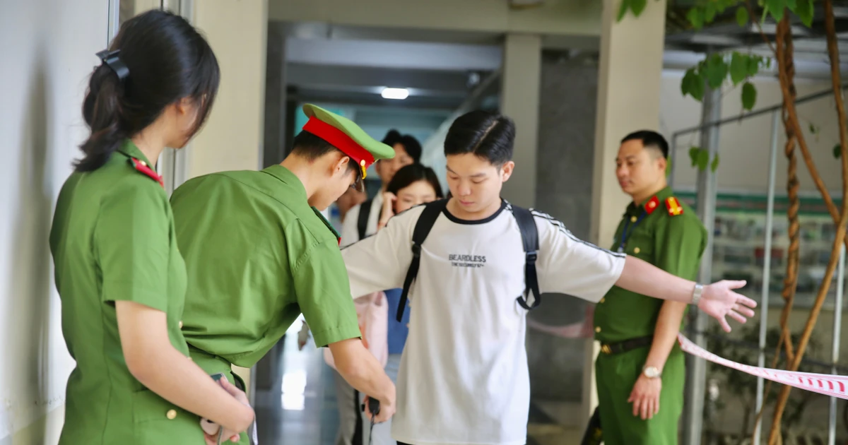 Sáng nay, hơn 5.100 thí sinh bước vào kỳ thi văn bằng 2 Công an