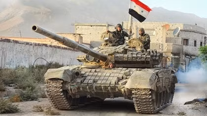 Quân đội Syria ồ ạt "dội lửa" vào phiến quân ở Deraa