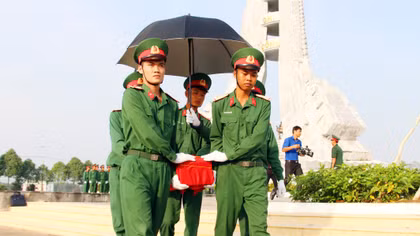 Hậu Giang tổ chức lễ truy điệu, cải táng hài cốt liệt sĩ 
