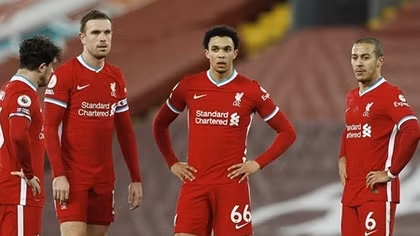 Thua sốc Brighton, Liverpool "hụt hơi" trong cuộc đua vô địch