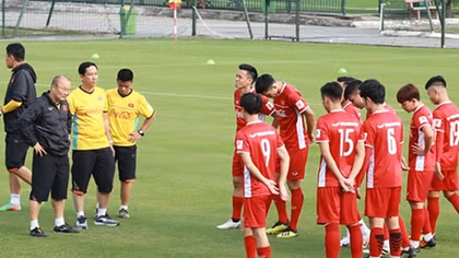 Người hâm mộ sẽ không được theo dõi các trận giao hữu của đội tuyển Việt Nam