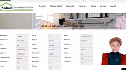 Bi kịch của lao động nước ngoài giúp việc nhà ở Jordan