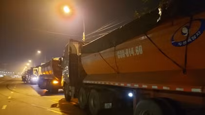 Tịch thu hơn 727 tấn than và 27 phương tiện trong đoàn xe "vua" 
