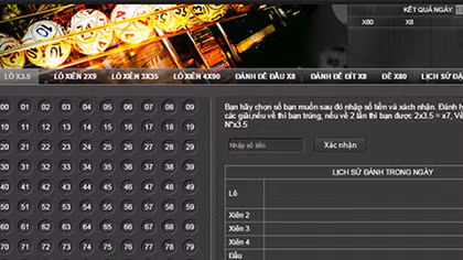 Truy tố 13 đối tượng đánh bạc trên trang web lode365.com