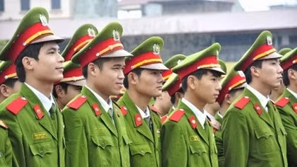 Giao nhận công dân phục vụ có thời hạn trong lực lượng Công an nhân dân