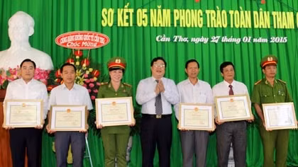 32 điển hình tiên tiến trong phòng cháy chữa cháy tại Cần Thơ