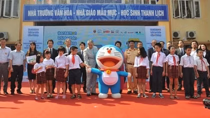 Hơn 2.000 học sinh tham gia lớp học về an toàn giao thông