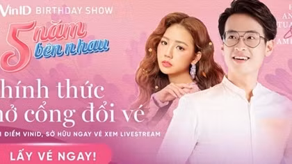  Hà Anh Tuấn cùng Amee livestream độc quyền trên ứng dụng VinID