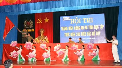 Công an Hà Tĩnh tổ chức Hội thi học tập thực hiện 6 điều Bác Hồ dạy