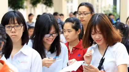 Hà Nội dẫn đầu cả nước về số lượng thí sinh dự thi THPT Quốc gia