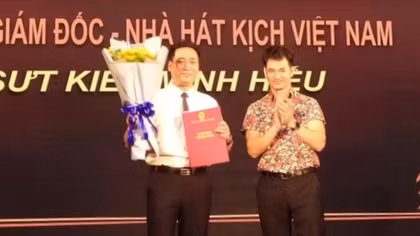 NSƯT Minh Hiếu làm Phó Giám đốc Nhà hát Kịch Việt Nam