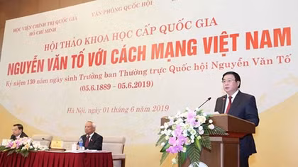 Hội thảo khoa học cấp quốc gia "Nguyễn Văn Tố với cách mạng Việt Nam"