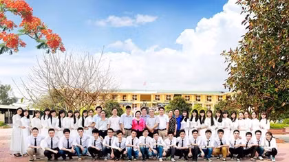 Lớp học 40 em có điểm thi trung bình cao nhất cả nước