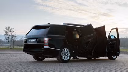 Klassen “hô biến” Range Rover thành limo chống đạn cấp VR8