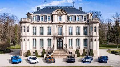 Màn hội tụ choáng ngợp của “gia đình Bugatti Chiron” trị giá 820 tỉ