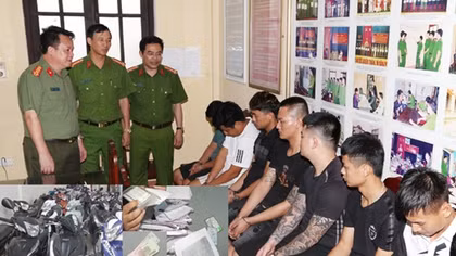 Đánh sập 2 đường dây cờ bạc "khủng" và cho vay tín dụng đen tại Hà Nam