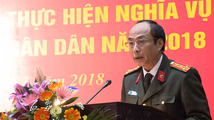  Tổ chức lễ giao, nhận công dân phục vụ có thời hạn trong lực lượng CAND