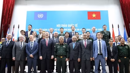 Việt Nam tăng cường tham gia hoạt động gìn giữ hòa bình LHQ