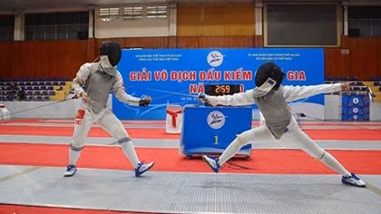 Đấu kiếm Việt Nam với nỗi lo đầu tư cho lực lượng trẻ 