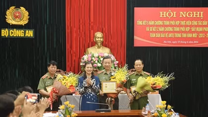 Hội nghị tổng kết 5 năm Chương trình phối hợp thực hiện công tác dân vận 