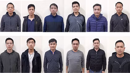 Đánh sập đường dây đánh bạc qua mạng dưới hình thức trò chơi điện tử
